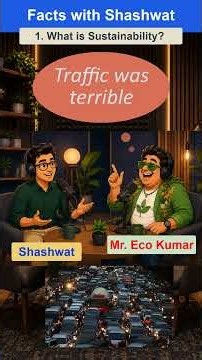 What is Sustainability? Facts with Shashwat Ep. 1