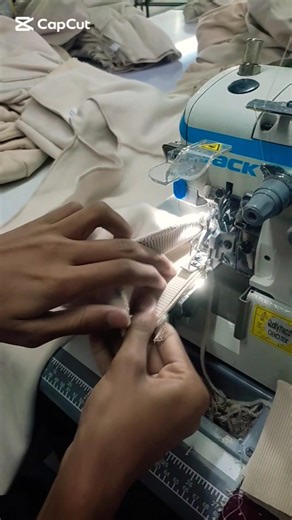 Sewing Cuff attached #shortfeed #shortviral #shortvideo #sewing #machine #automobile #fashion #baba