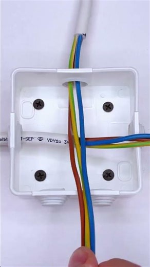 How to Connect Wires in a Junction Box 3 Wires Fast, Safe Method #junctionbox #homeimprovements