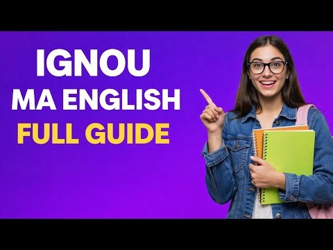IGNOU MA English Full Introduction | Course Structure | Malayalam