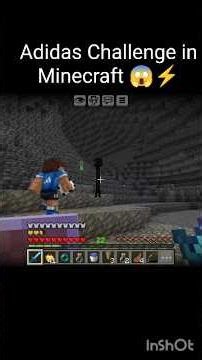 Adidas Challenge in Minecraft 😱⚡