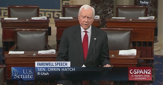 Senator Orrin Hatch Farewell Speech