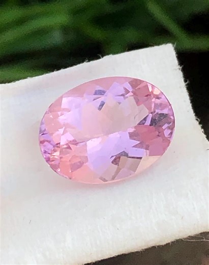 Natural Pink Morganite Oval Gemstone for Jewelry Making - Etsy