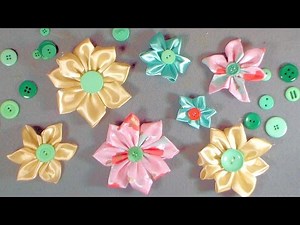 How to Make Flowers with Satin Ribbon (4 Easy Methods)