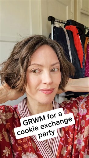 GRWM for a cookie party. Part 1 Makeup and hair