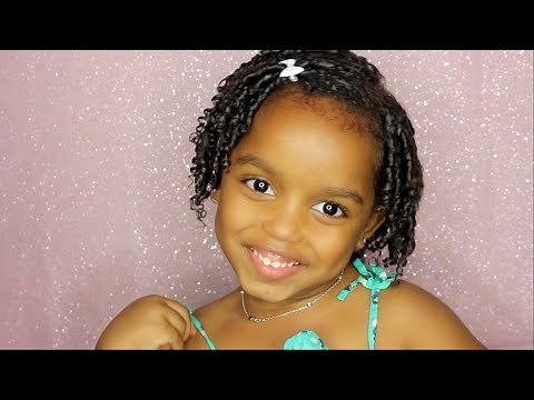 Finger Coils: Curly Hair Tutorial for Kids | Yoshidoll