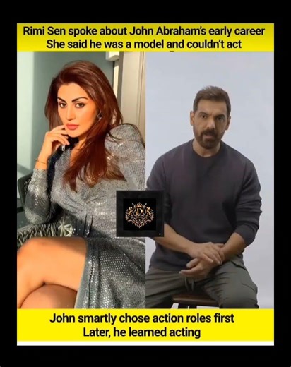 Rimi Sen spoke about John Abraham's early career She said he was a model and#johnabraham#risen#news