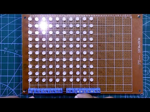 10x10 LED Matrix | How to make LED Matrix