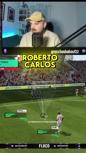 ROBERTO CARLOS a une réputation à TENIR...