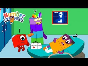 [ANIMATIONS STORY] Numberblocks Animations 2 falling off the swing & doctor 7 heals him - Cakningkak