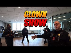 Airport police owned. Verbal Assault