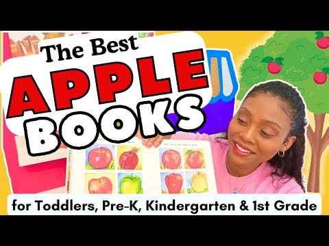 Apple Books for Toddlers, Pre K, Kindergarten & 1st Grade, Perfect for Fall! 📚 Best Books for Kids