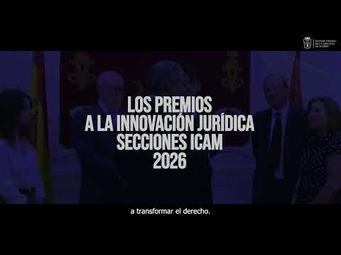 Participa en los Premios a l innovación Jurídica Secciones ICAM 2026