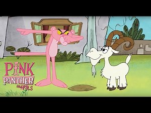 Pink Panther - The Annoying Goat - Present Continuous Action Verbs