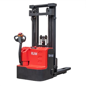 [Hot Item] 1ton Electric Stackers Walkie Fork Lifter 2m 3m Forklift Stacker