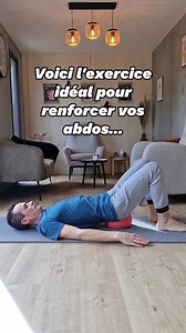 Abdos PILATES faciles avec le petit ballon ! #pilates #pilatesworkout #pilatesball | Fabien Pilates