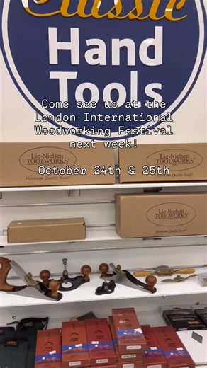 2.7K views · 2.2K reactions | #lienielsentoolworks #lienielsen #handtools #woodworking #madeinmaine #madeinusa #heirloomqualitytools #handtoolevent #classichandtools #londoniwf | Lie-Nielsen Toolworks | Facebook