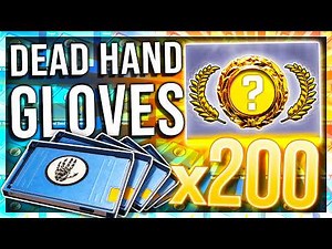 OPENING 200 DEAD HAND CASES (NEW GLOVE UNBOXING)