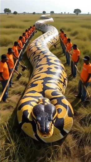 "इतना बड़ा साँप"🙄😲#shorts #vairal