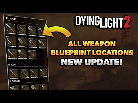 ALL Weapon Blueprint Locations in Dying Light 2