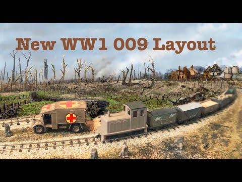New WW1 Layout | Tour and Running | 009 Model Railway