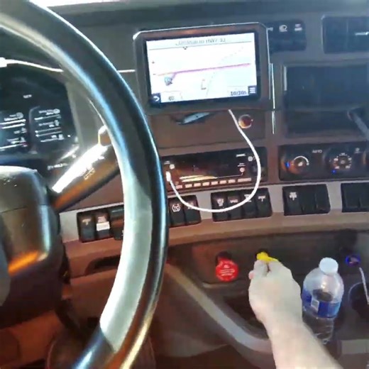 Backing a Semi Trailer into a dock can be scary