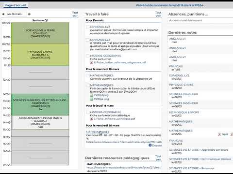 Comment rendre un devoir sur Pronote