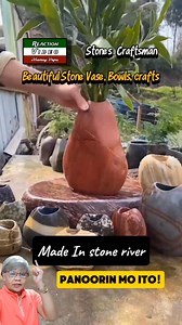 1.6K views · 4.9K reactions | Vase And Bowls Made In Stone River #highlight #stone #vase #bowls #carving #fbreels #reaction #follower #followme | Efigenia Lustre | Facebook