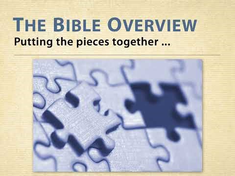 A Crash Course Lesson on the Bible