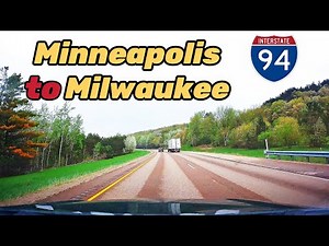 Road Trip From Minneapolis ,MN to Milwaukee ,WI | interstate 94 | highway 94 | USA