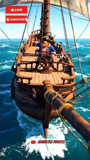 Under the Dead Stars, the Ship Sails #pirate #pirates #piratelegend #animation