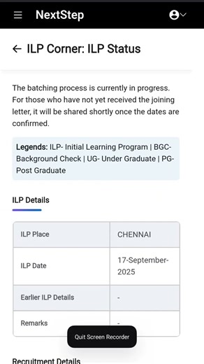 tcs ilp scheduled (joining letter)🔥🎉 #tcs #viral #shorts #tcsresult #tcsjoining #tcsnqt #tcsibps