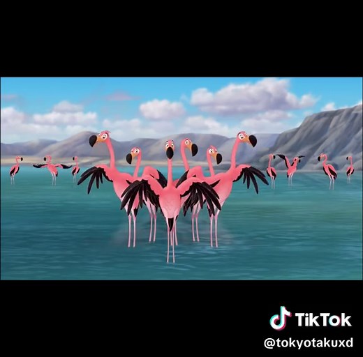 Flamingo Dance Party Inspired by The Lion Guard