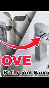 Diy Bathroom Faucet /Easy install ! | How To Replace Sink Faucets. Diy Home upgrade