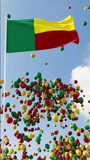 Benin National Anthem and Flag 🇧🇯 #anthem #benin