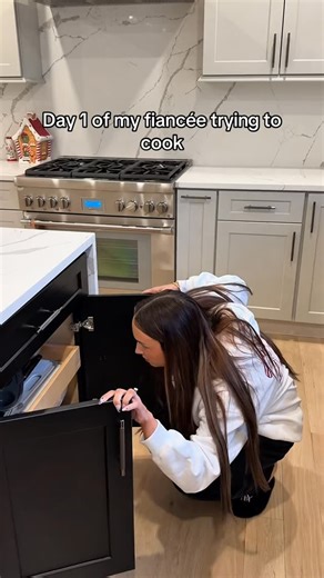 A1Saud on Instagram: "My fiancée NEVER cooks so this is going to be something really special😅🤣 #reels #couple #funny #cooking"