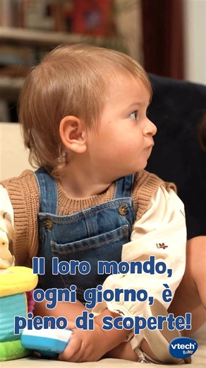 1.2K views | Imparare divertendosi? Con VTech Baby si può! Giochi luminosi, colorati e sicuri che stimolano curiosità, linguaggio e fantasia. Perfetti per i primi passi del tuo piccolo! | VTech Giocattoli | Facebook