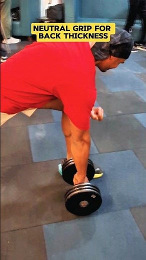 DB Rows: Neutral Grip vs. Pronated Grip🔥💪