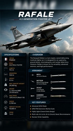 RAFALE THE MOST POWERFUL: FIGHTER JET