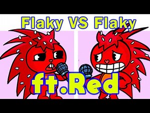 FNF | Flaky vs Flaky - Red | Happy tree Friend | FNF Mod