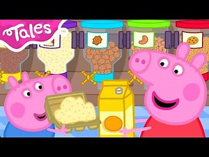 Peppa Pig Tales 🥣 CEREAL DISPENSER! 🍊 BRAND NEW Peppa Pig Episodes