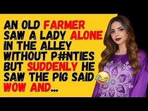 😊BEST JOKE OF THE DAY! - One day an old farmer saw a lady in the alley and...
