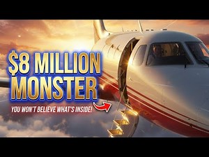 Inside $8 Million Piaggio Avanti Evo: The Ferrari of the Skies