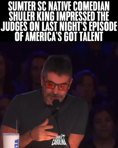 12K reactions · 1.3K shares | #Sumter SC native @shulerking who’s also a funeral director, performed on the episode and got laughter out of judges Howie Mandel, Simon Cowell, Sofia Vergara and Mel B. King was given four “yes” votes by the judges, with Cowell even calling him the funniest person they’ve had so far this season. He will now move on in the competition ✨ | Sauce Carolina | Facebook