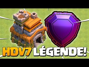 THIS PLAYER RISES TO LEGEND IN THV 7! Clash of Clans