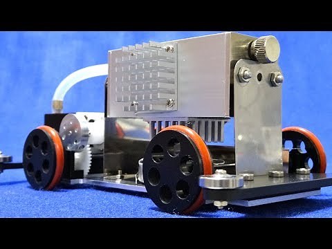 ミニ四駆に蒸気機関を搭載してみた : Making Live Steam Mini 4WD Car
