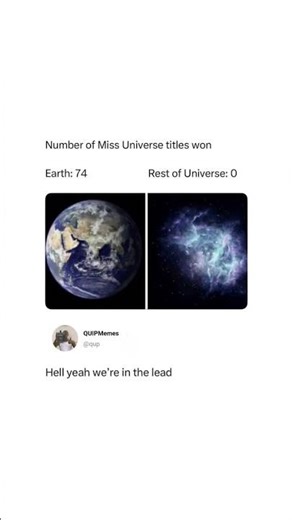 Earth Dominates the Universe 😂🌍#viralpost #trendingnow