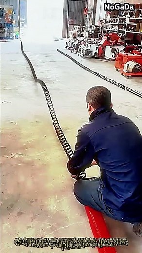 흡입 나선 호스 조립 및 배관 설치 공정 #worker #process #hose #industrial #piping