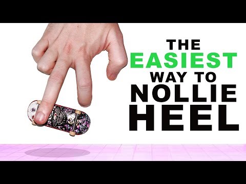 How to Nollie Heelflip on a Fingerboard