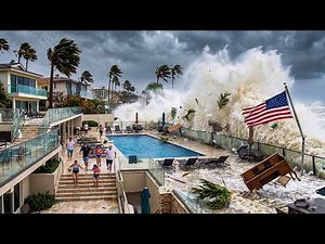 Hurricane Marie California! Massive Waves DESTROY Long Beach, Evacuations Ordered